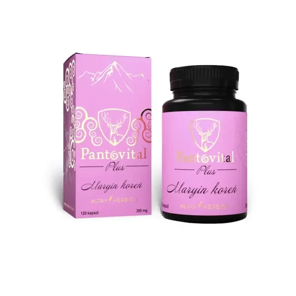 Pantovital Plus s Maryin kořenem