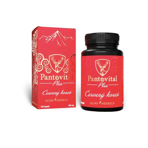 Pantovital Plus s Červeným kořenem
