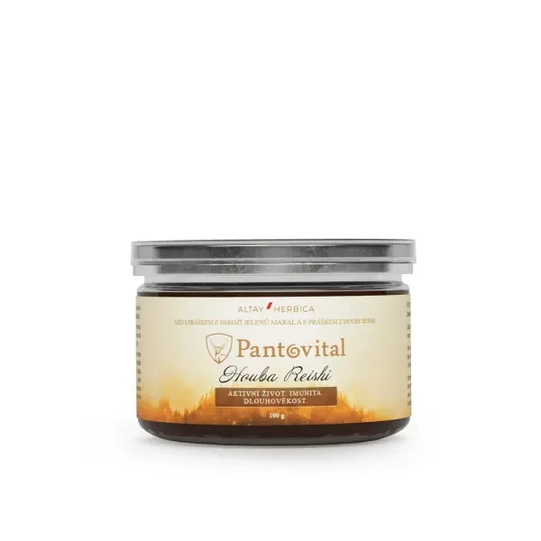 Pantovital con hongo Reishi en miel